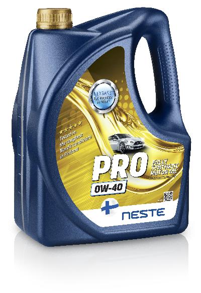 Моторное масло NESTE PRO 0W-40 4 л
