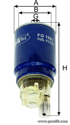 fg 1061 топливный фильтр 