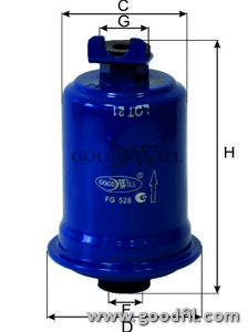FG 528 топливный фильтр