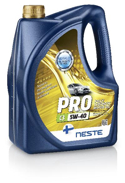 Моторное масло NESTE PRO С3 5W-40 4 л