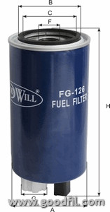 FG 126 топливный фильтр